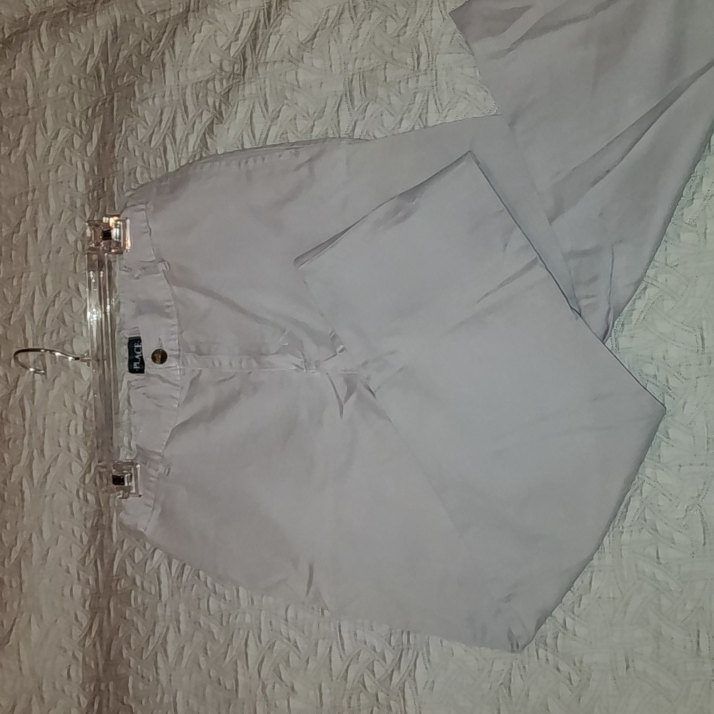 Gray Chinos. Kids Size 18 Husky.